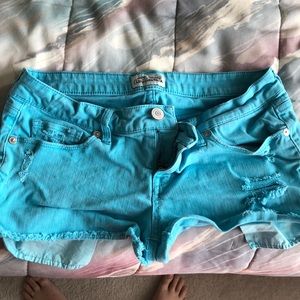 blue aeropostale shorts